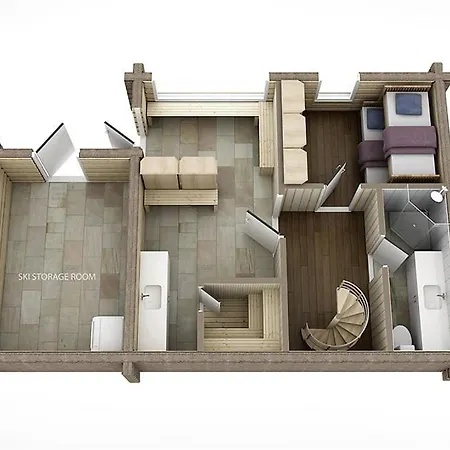 Tommerhytte 4b Apartmán